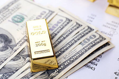 美元对黄金价格走势的影响